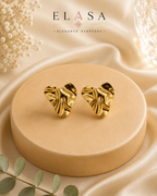 Premium Anti-Tarnish Heart Stud Earrings