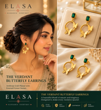 Verdant Butterfly Earrings